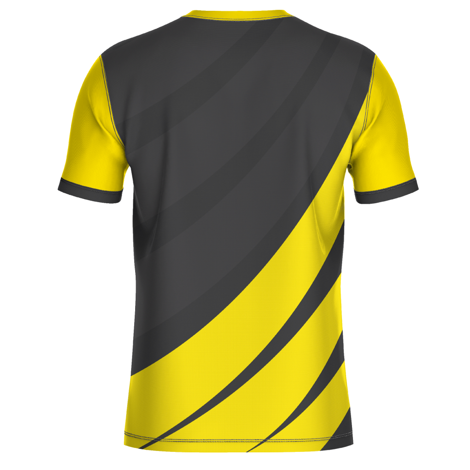 Camiseta fútbol sublimada modelo Ondas personalizada