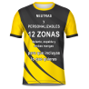 Camiseta fútbol sublimada modelo Ondas personalizada