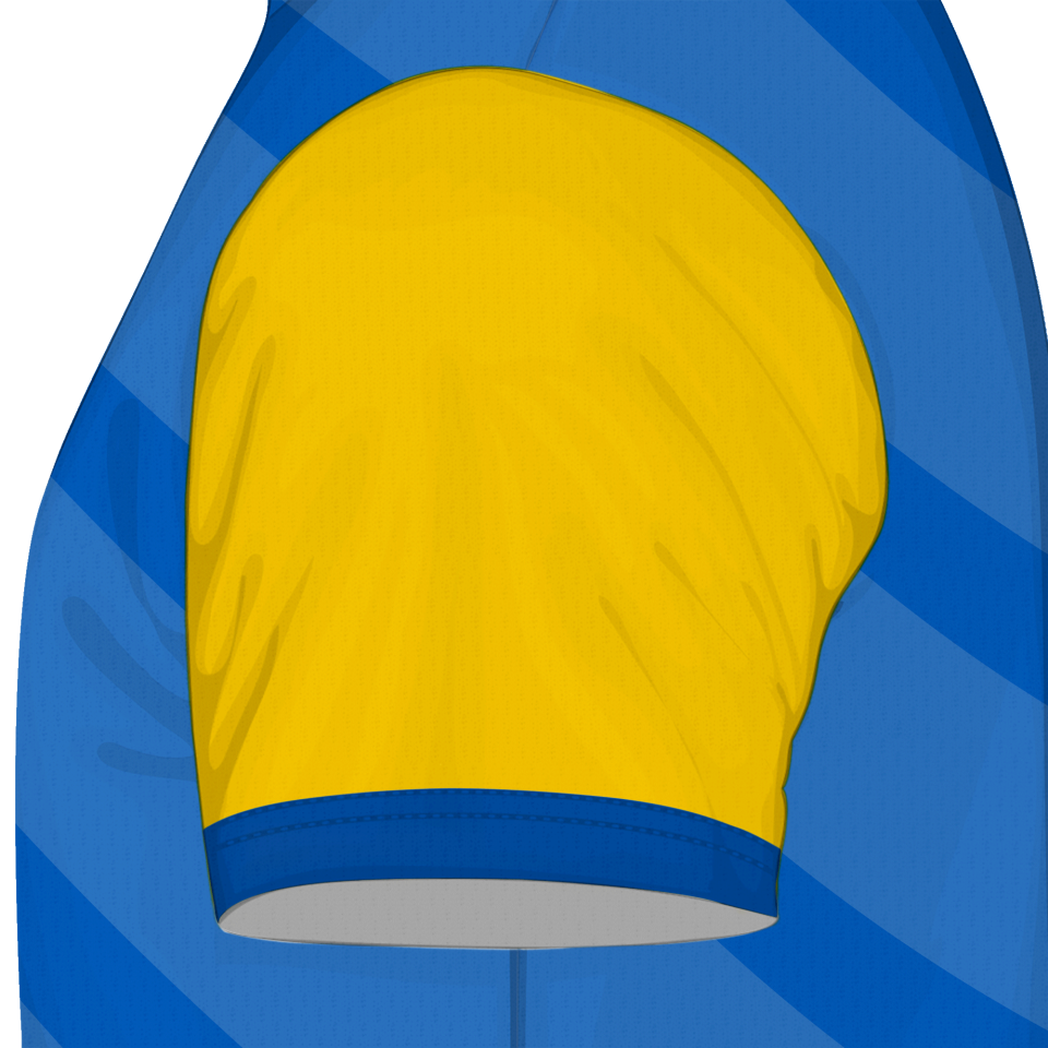 Camiseta fútbol sublimada modelo Ondas personalizada