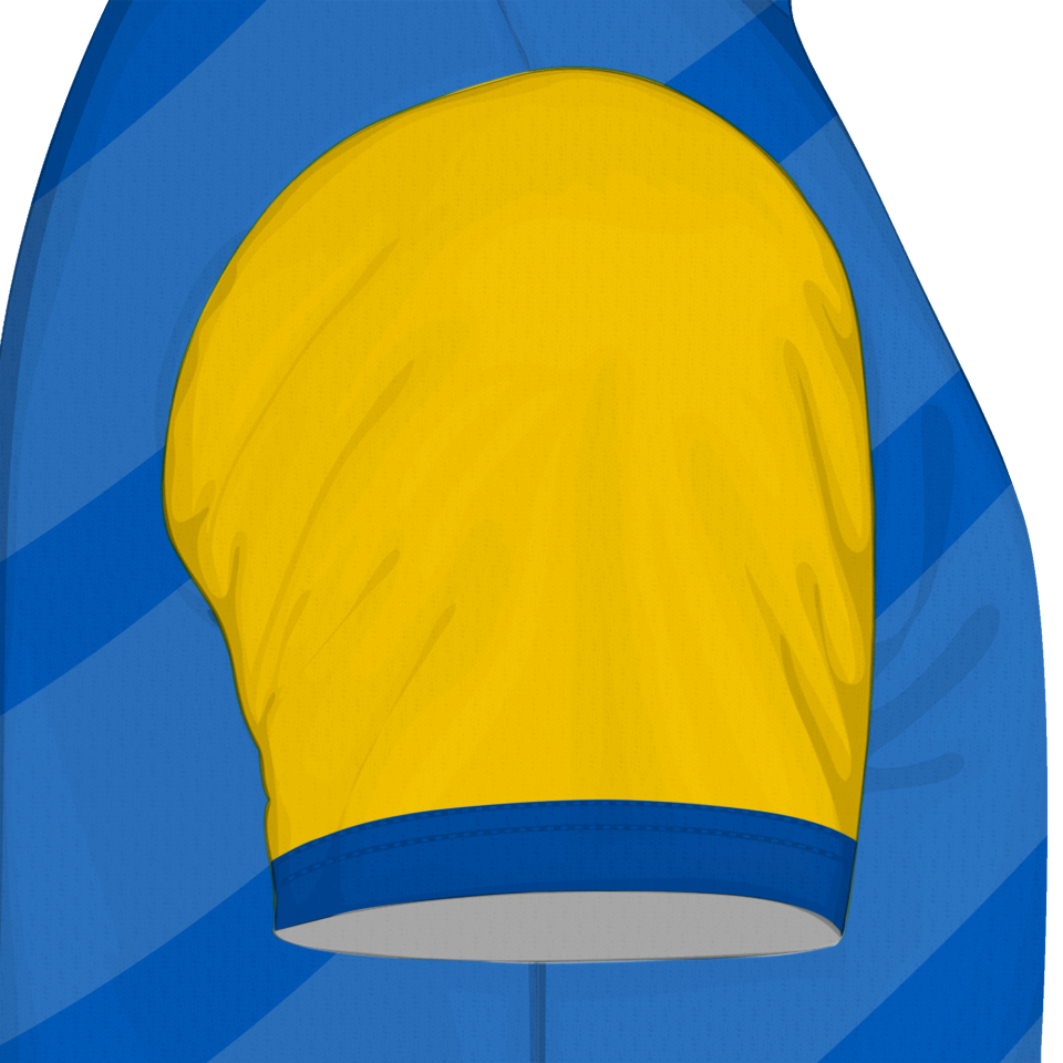 Camiseta fútbol sublimada modelo Ondas personalizada