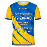 Camiseta fútbol sublimada modelo Ondas personalizada