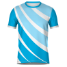 Camiseta fútbol sublimada modelo Ondas personalizada