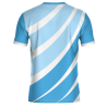 Camiseta fútbol sublimada modelo Ondas personalizada