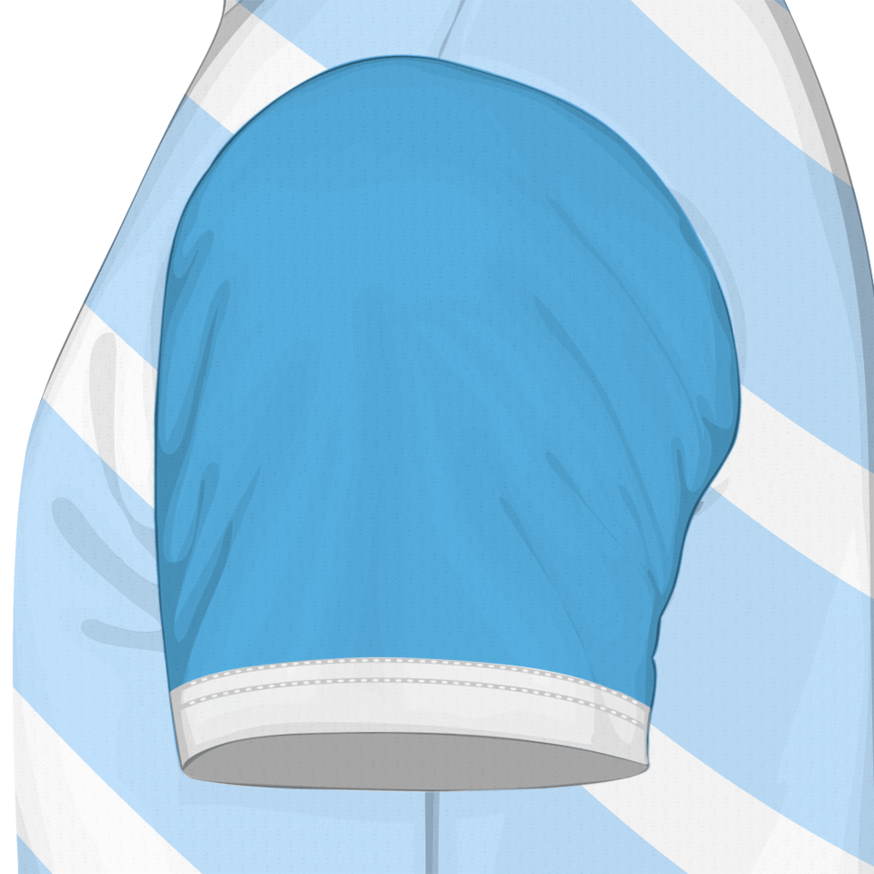 Camiseta fútbol sublimada modelo Ondas personalizada