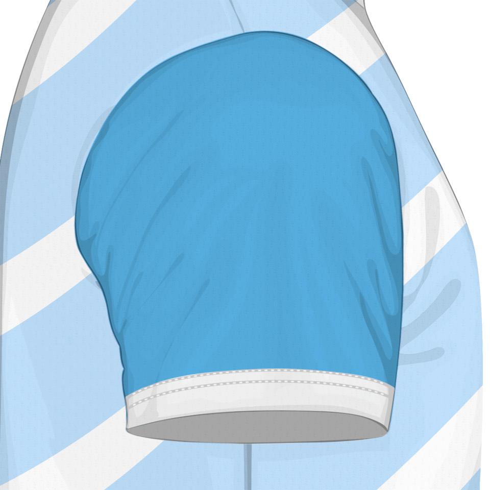 Camiseta fútbol sublimada modelo Ondas personalizada