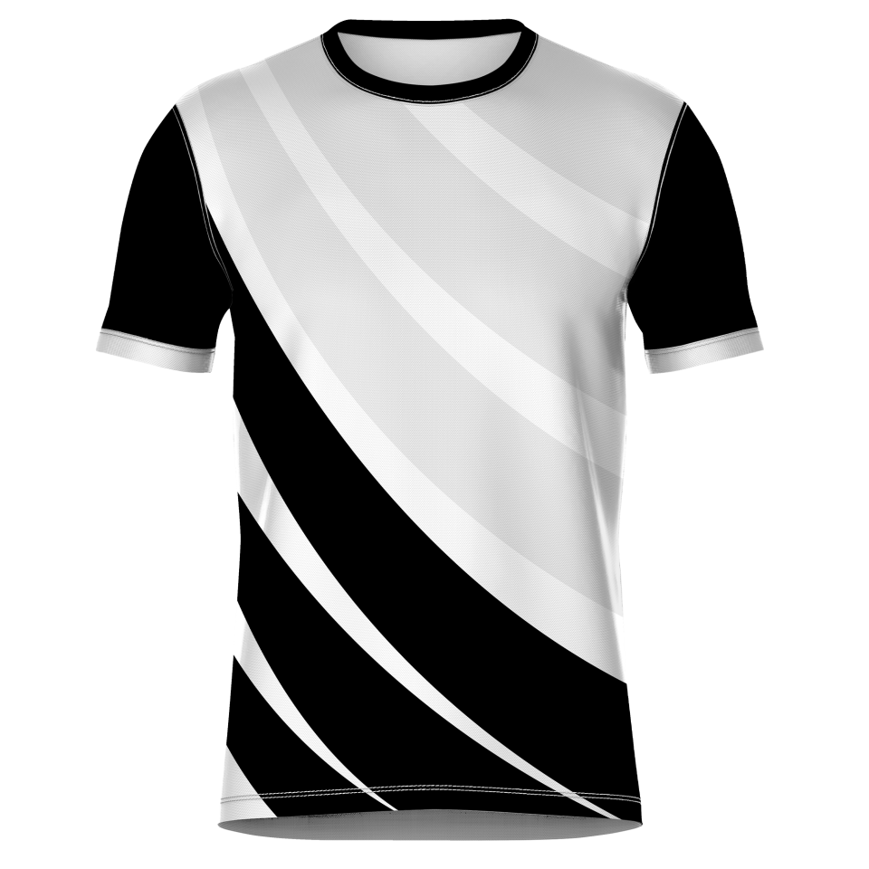 Camiseta fútbol sublimada modelo Ondas personalizada