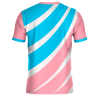 Camiseta fútbol sublimada modelo Ondas personalizada