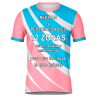 Camiseta fútbol sublimada modelo Ondas personalizada