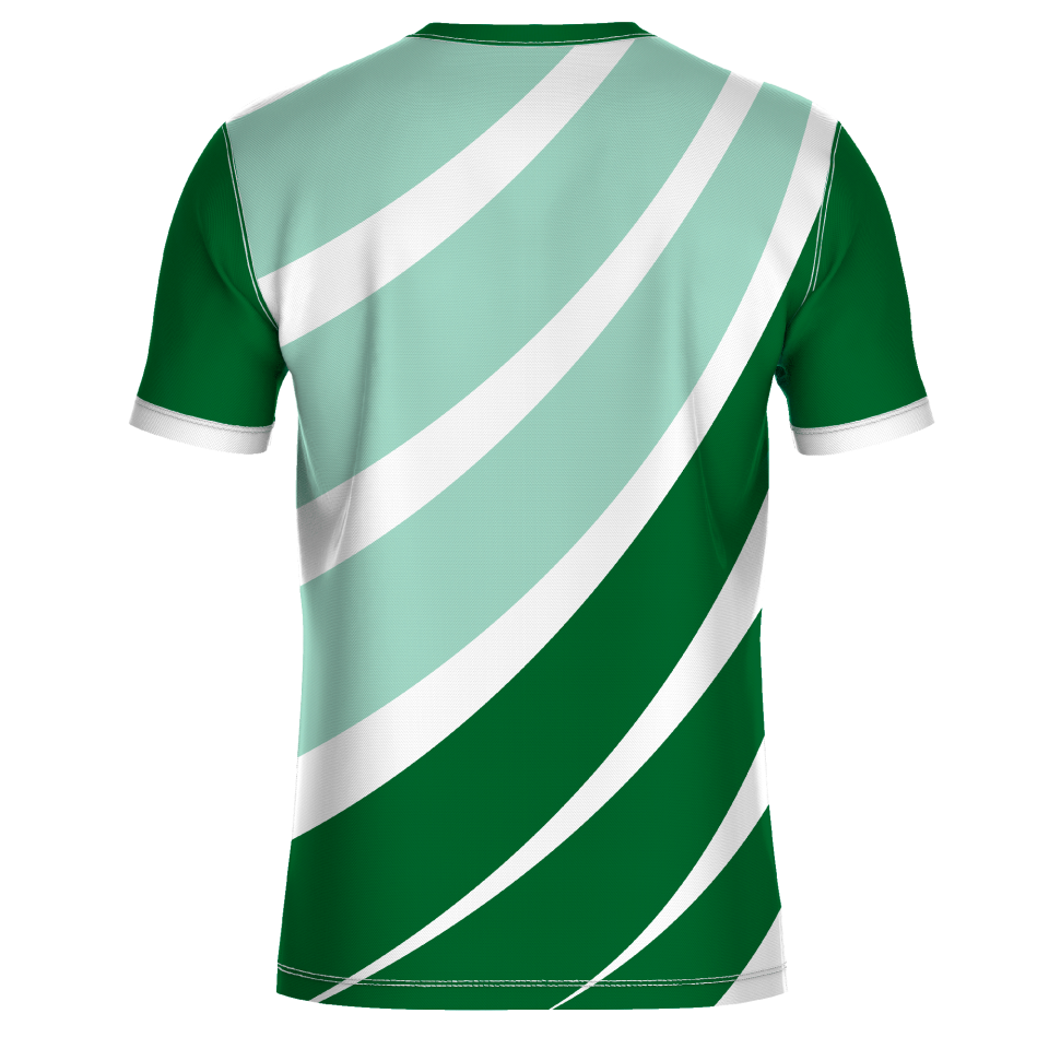 Camiseta fútbol sublimada modelo Ondas personalizada