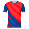 Camiseta fútbol sublimada modelo Ondas personalizada