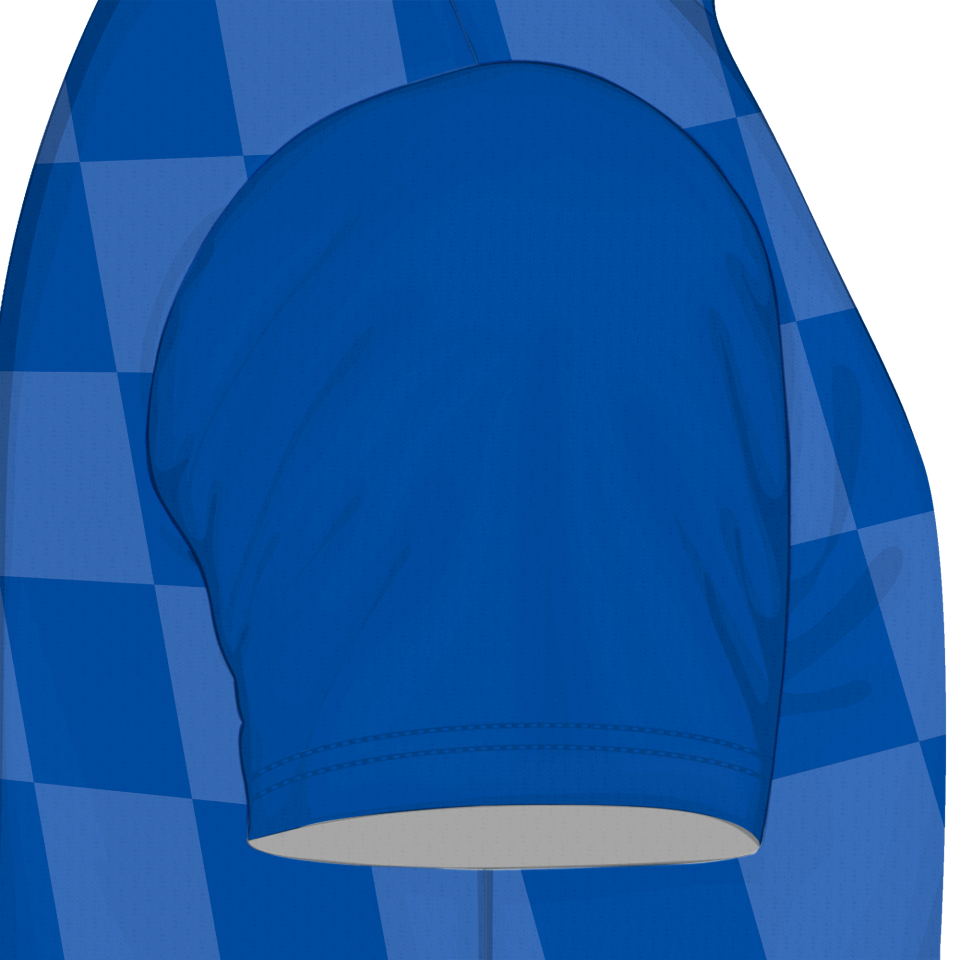 Camiseta fútbol sublimada modelo Racing personalizada