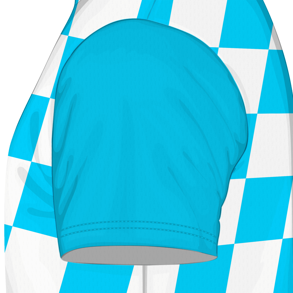 Camiseta fútbol sublimada modelo Racing personalizada