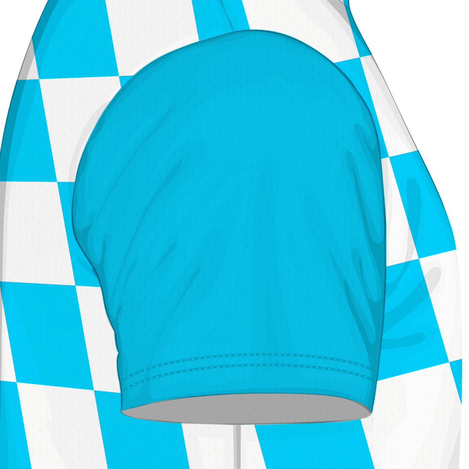 Camiseta fútbol sublimada modelo Racing personalizada