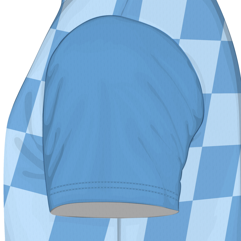 Camiseta fútbol sublimada modelo Racing personalizada