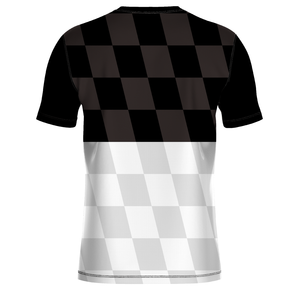 Camiseta fútbol sublimada modelo Racing personalizada