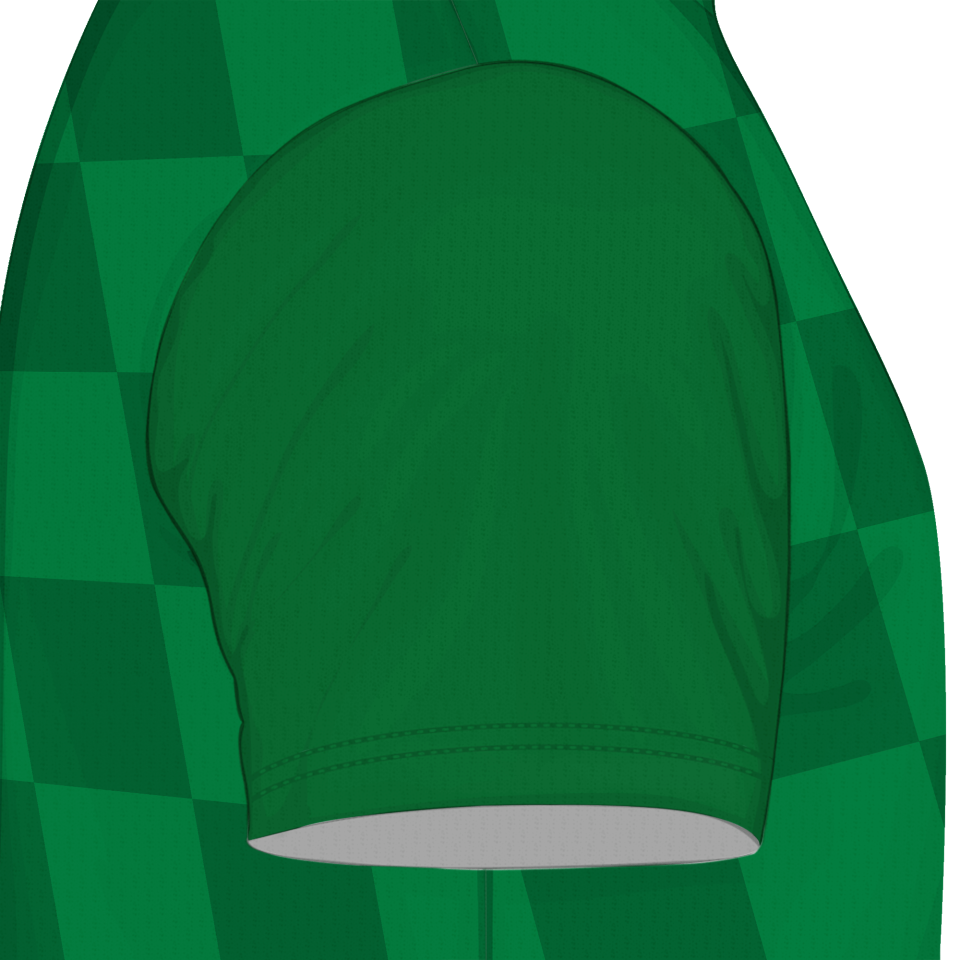 Camiseta fútbol sublimada modelo Racing personalizada