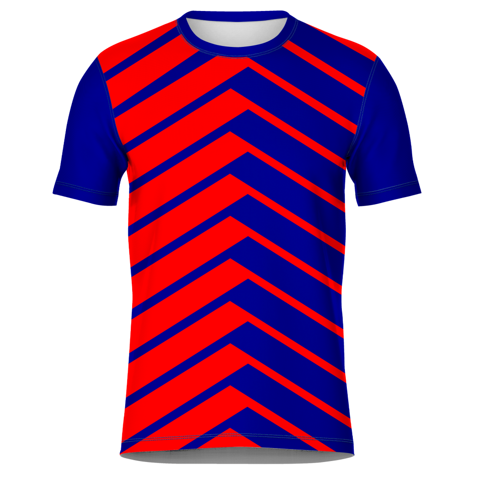 Camiseta fútbol sublimada modelo Picos personalizada