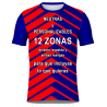 Camiseta fútbol sublimada modelo Picos personalizada