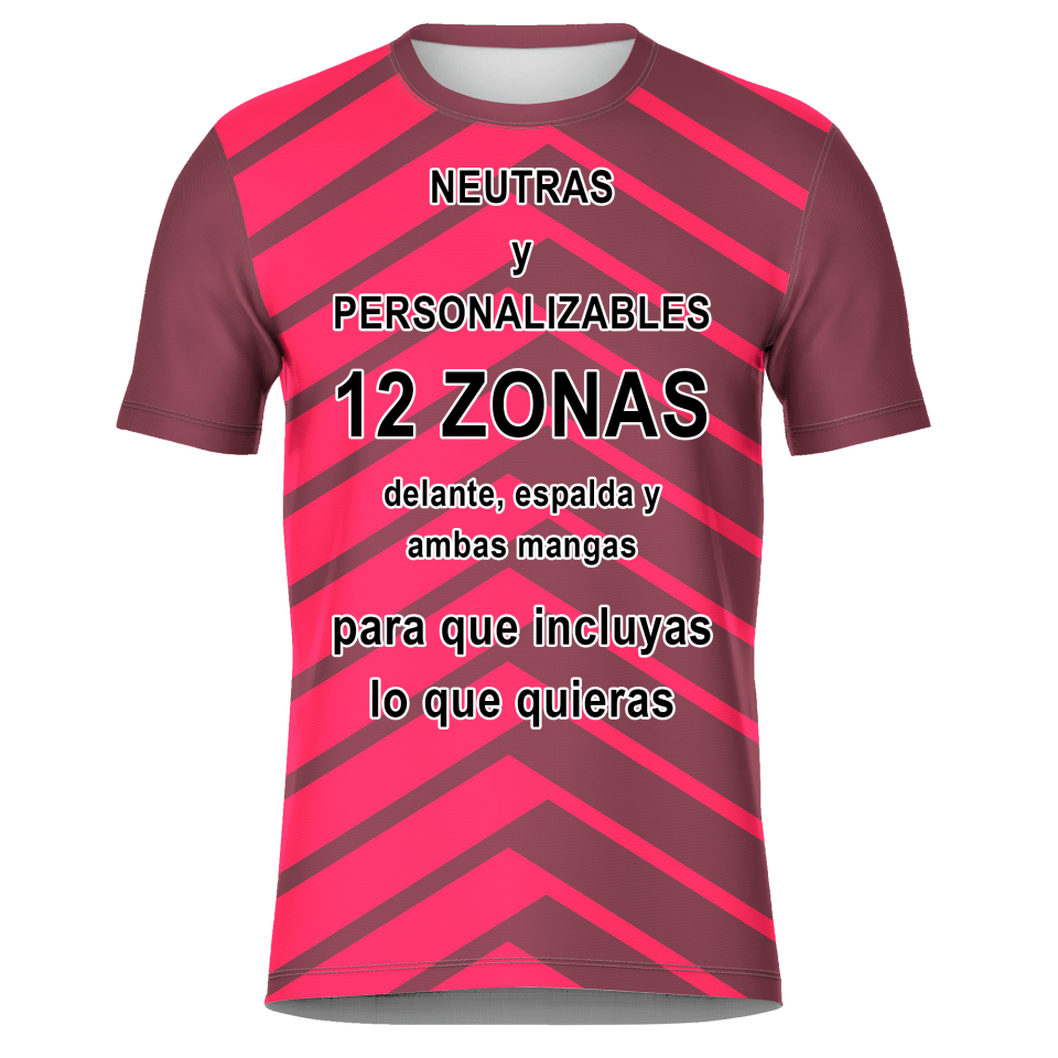 Camiseta fútbol sublimada modelo Picos personalizada