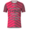 Camiseta fútbol sublimada modelo Picos personalizada
