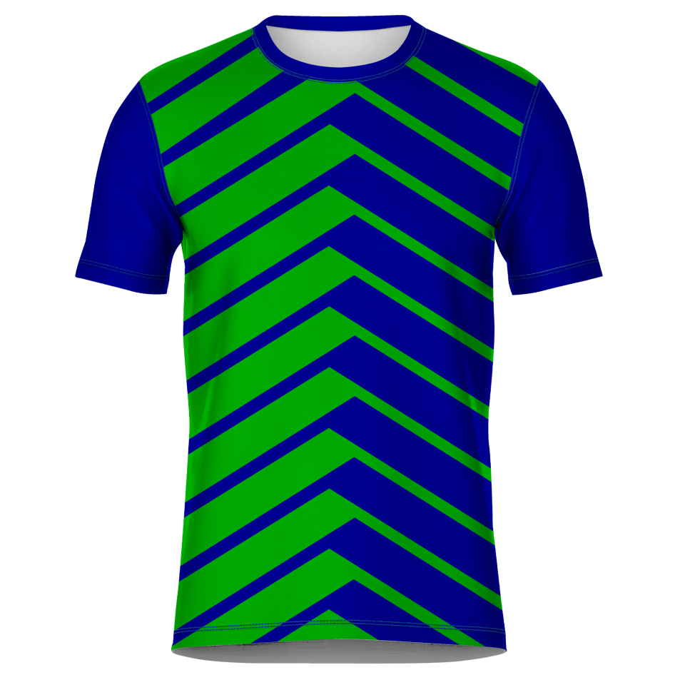 Camiseta fútbol sublimada modelo Picos personalizada