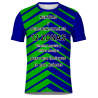 Camiseta fútbol sublimada modelo Picos personalizada