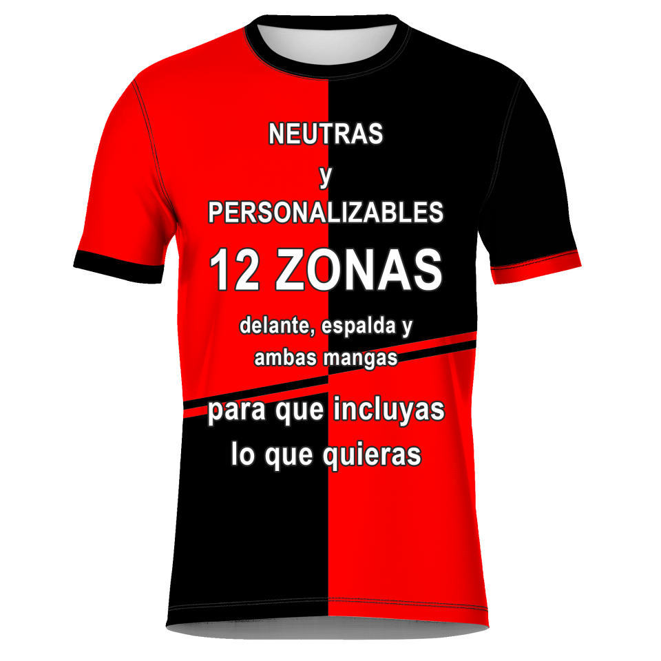 Camisetas de Fútbol con Cuello Redondo Personalizable