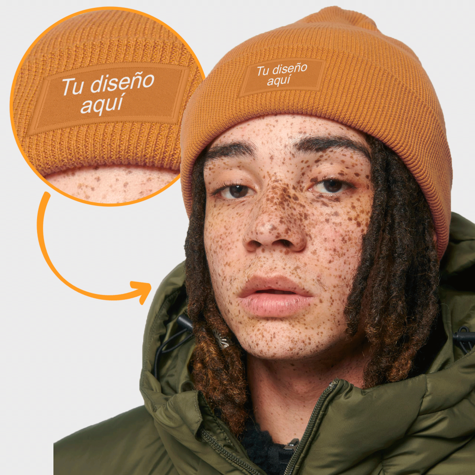 Gorro de punto elástico Stanley/Stella RIB BEANIE personalizado