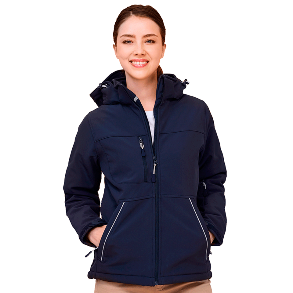 Chaqueta Softshell con Capucha para Mujer