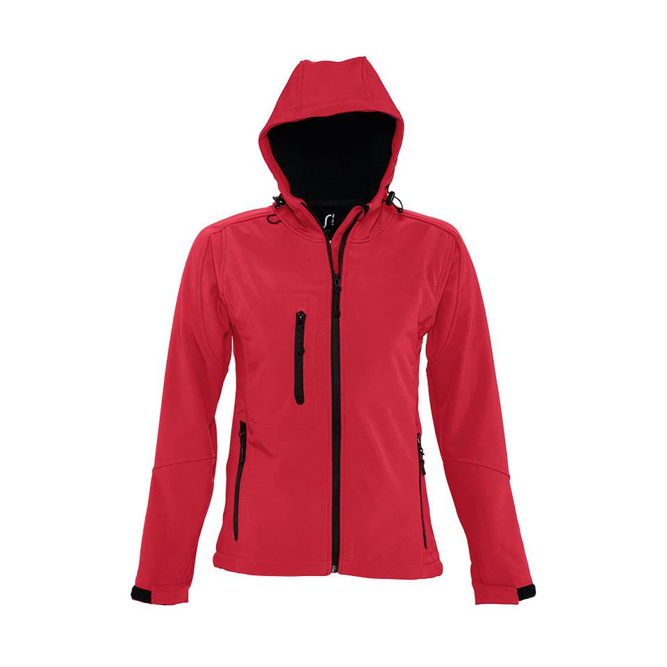 Chaqueta  Sol's Replay Softshell Multibolsillos con Capucha para Mujer