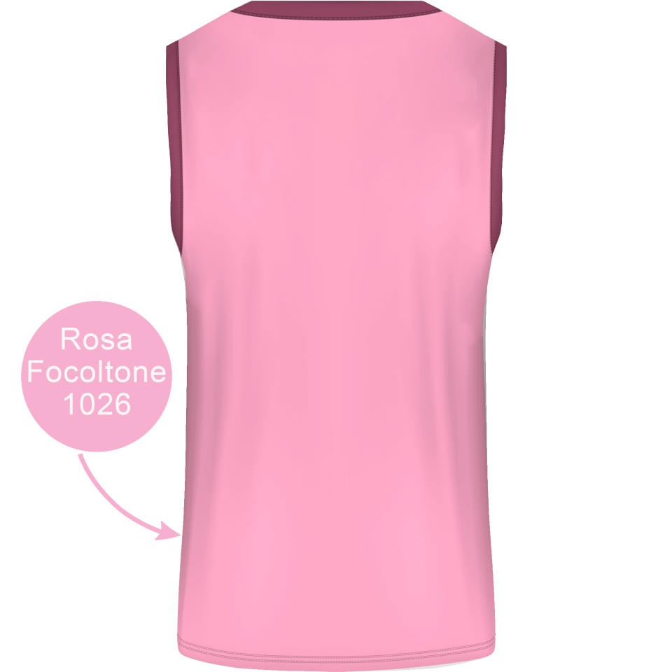 Camiseta baloncesto sublimada colores planos personalizada