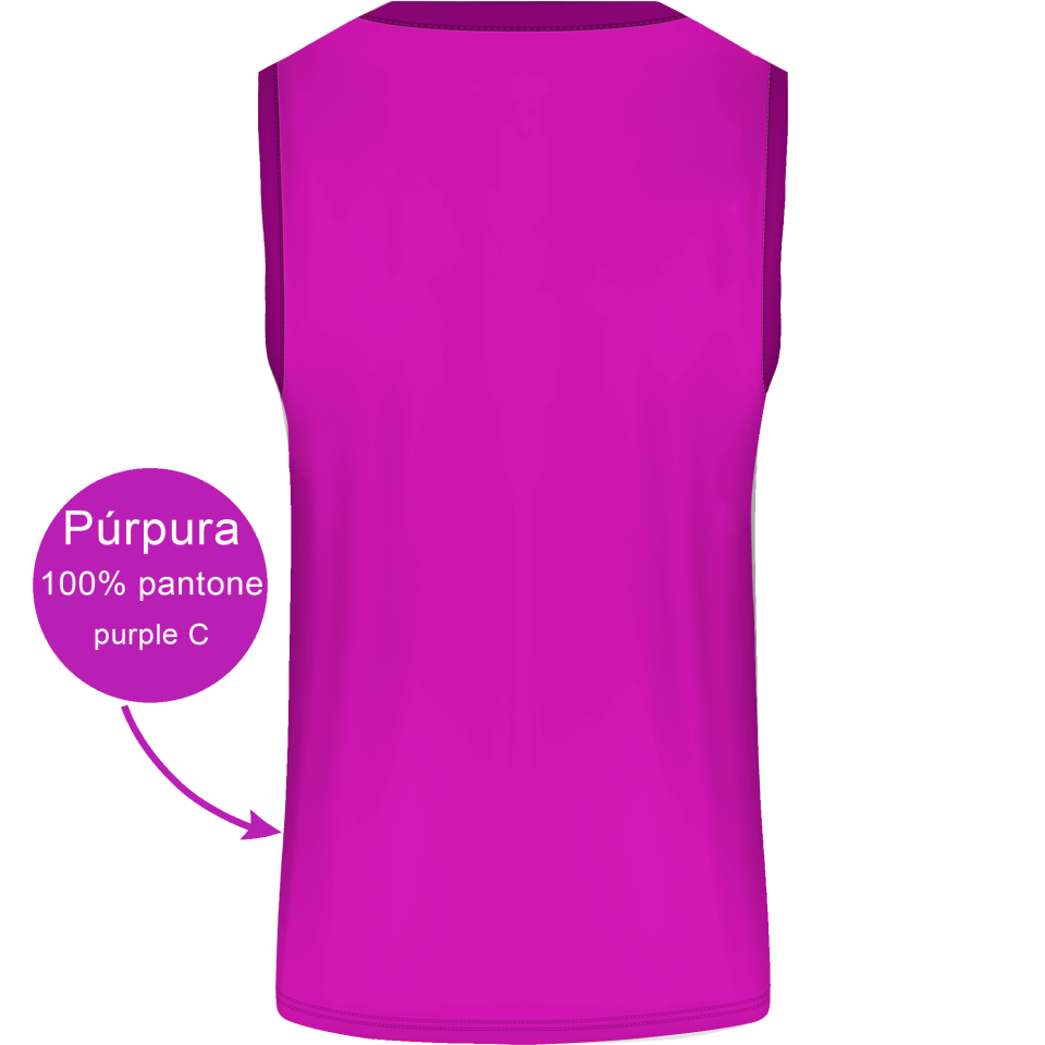 Camiseta baloncesto sublimada colores planos personalizada