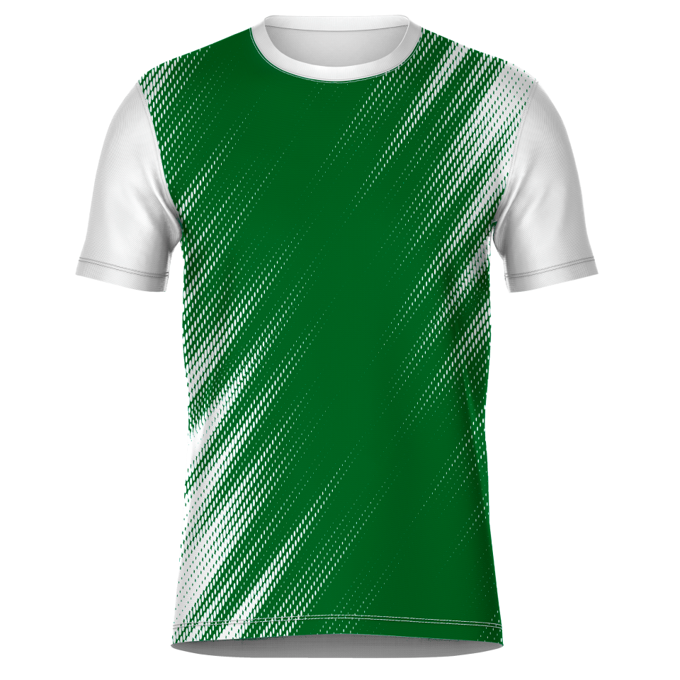 Camiseta fútbol sublimada modelo Zig Zag personalizada