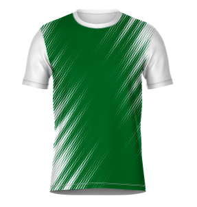 Camiseta fútbol sublimada modelo Zig Zag personalizada
