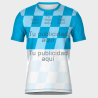 Camiseta fútbol sublimada modelo Racing personalizada