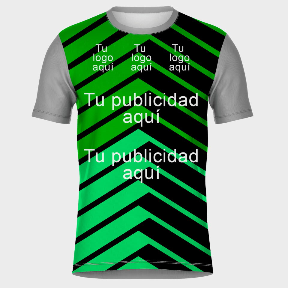 Camiseta fútbol sublimada modelo Picos personalizada