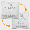 Cojín cuadrado 40x40cm personalizado ambas caras