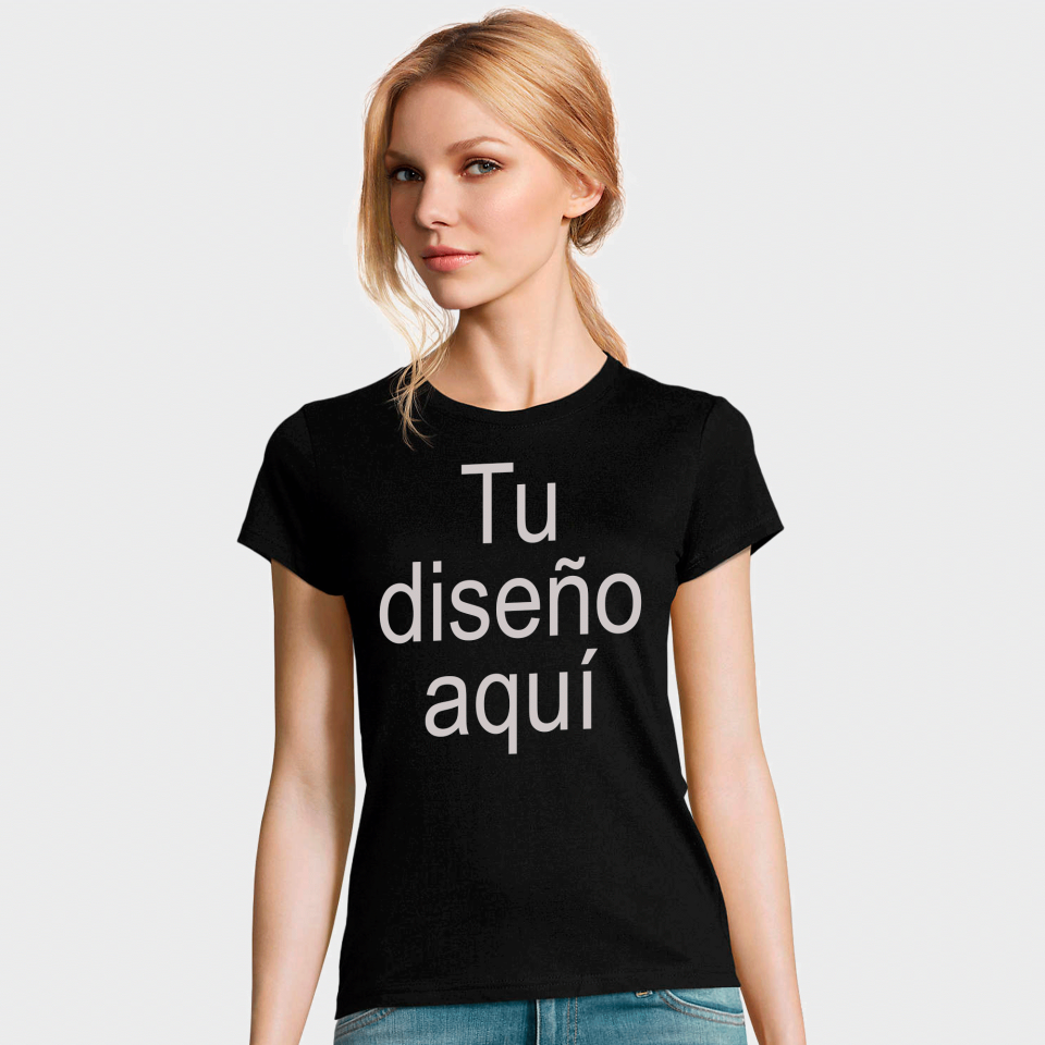 Camiseta mujer estándar personalizada urgente