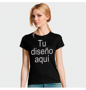 Camiseta mujer estándar personalizada urgente