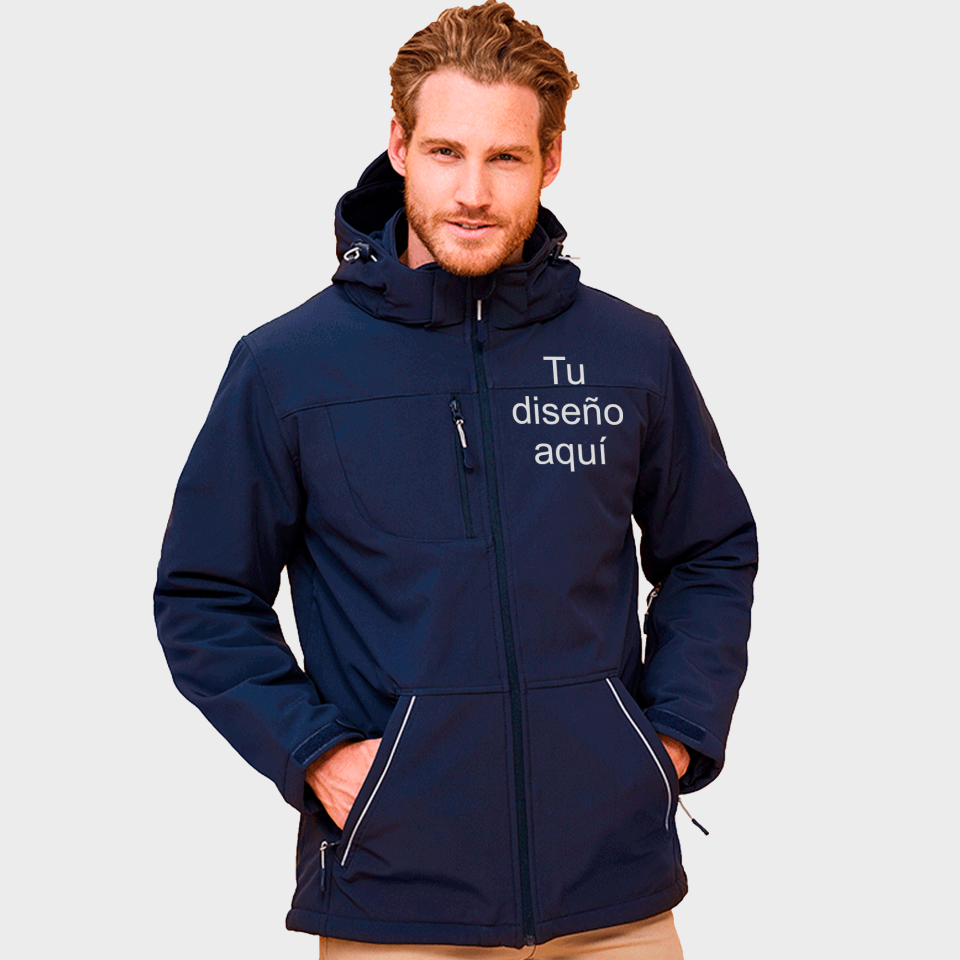 Chaqueta Softshell Acolchada para Hombre