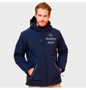 Chaqueta Softshell Acolchada para Hombre
