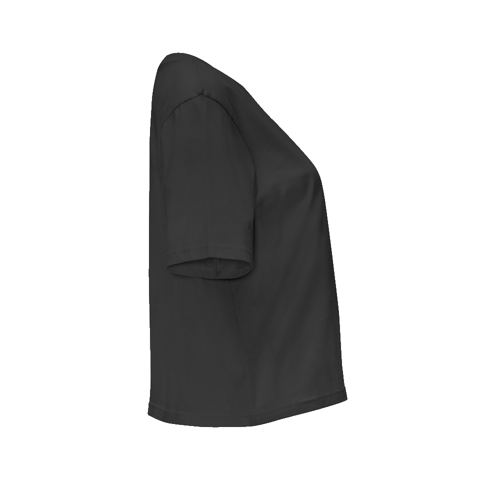 Camiseta con talle Corto y Holgado para Mujer