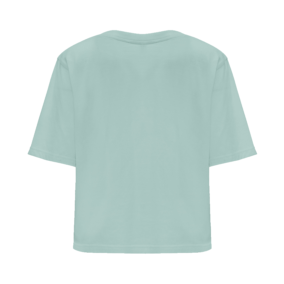 Camiseta con talle Corto y Holgado para Mujer