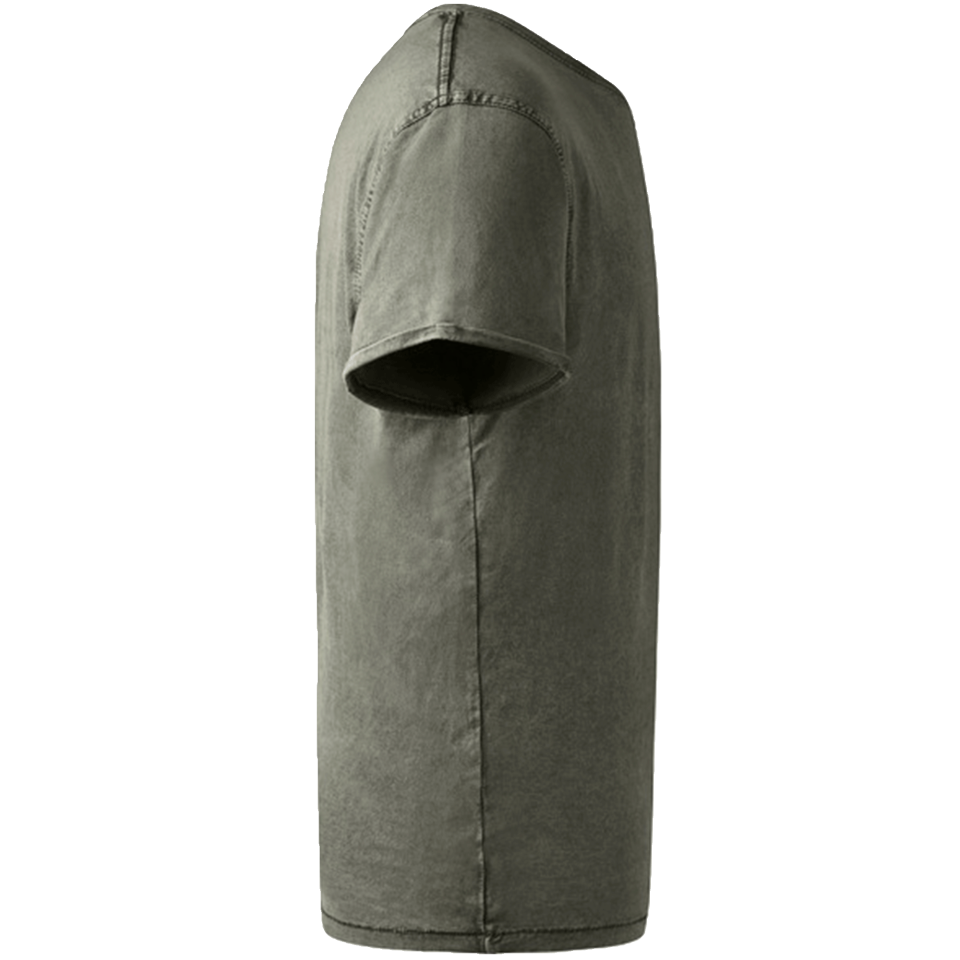 Camiseta Efecto Jeans con Manga Corta para Hombre