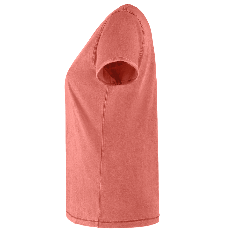 Camisetas Efecto Jeans con Manga Corta para Mujer