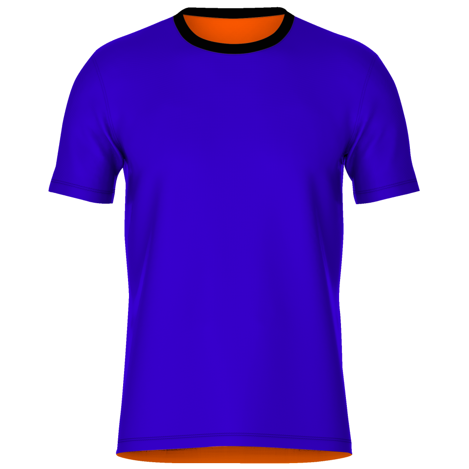 Camiseta fútbol REVERSIBLE sublimada colores planos personalizada