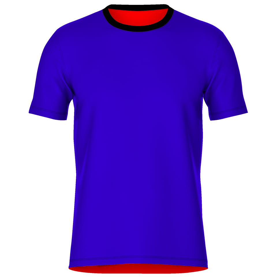 Camiseta fútbol REVERSIBLE sublimada colores planos personalizada