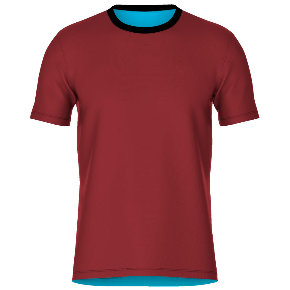 Camiseta fútbol REVERSIBLE sublimada colores planos personalizada