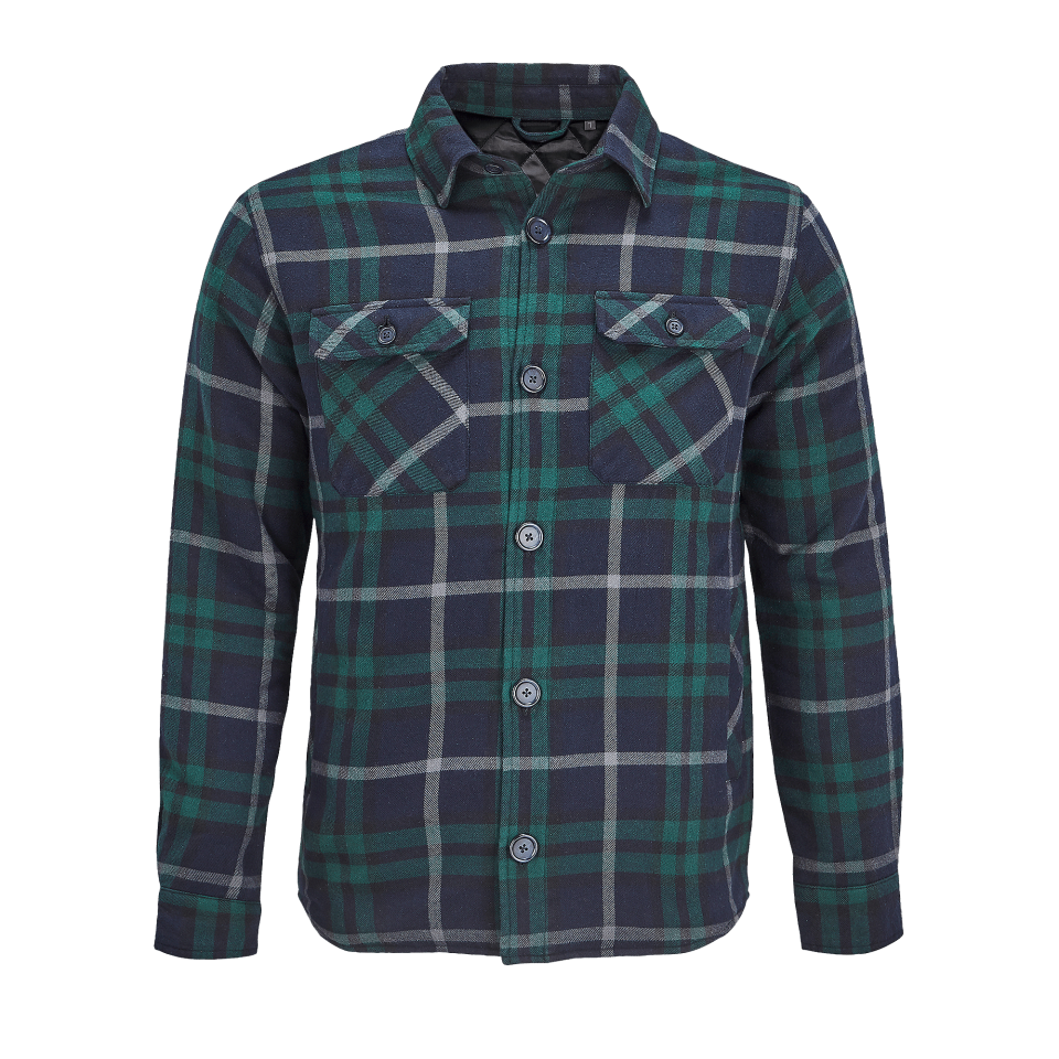 Sobrecamisa de cuadros 3XL/4XL personalizada