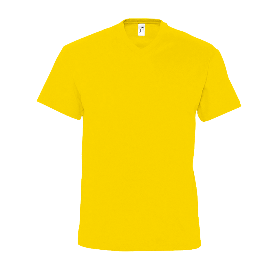 Camiseta 3XL cuello pico básica personalizada